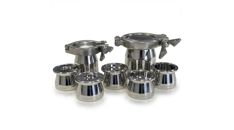 NEW - Mini Tri ferrule Containers (1ml to 100ml)
