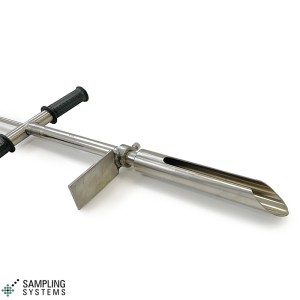 Soil Scoop Sampler with Foot Rest