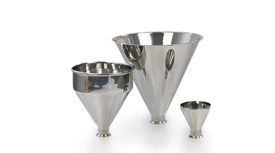NEW - Larger Range of Powder Funnels NEW - Larger Range of Powder Funnels