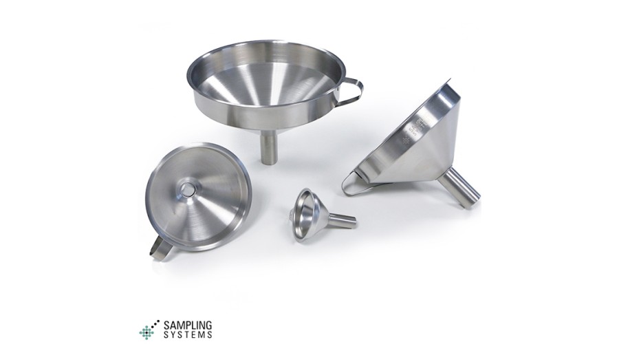 NEW - Range of Industrial Funnels with Straight Spouts NEW - Range of Industrial Funnels with Straight Spouts
