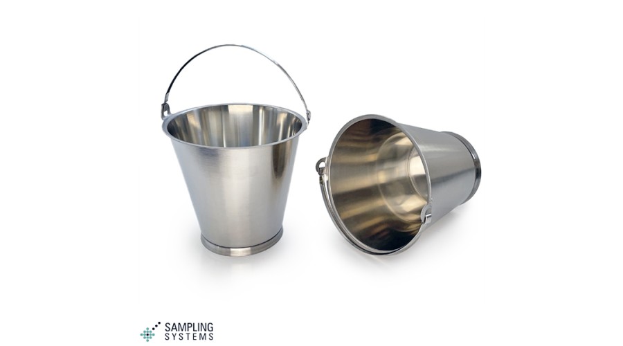 NEW - 12 Litre Bucket Made From 316L Stainless Steel