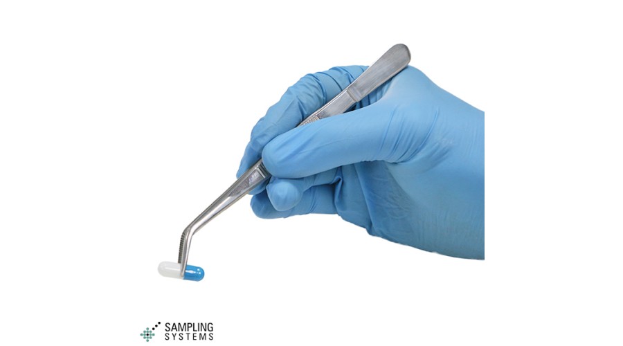 NEW - Angled Stainless Steel Forceps