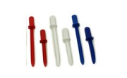 NEW - Blue SteriWare Powder Spatula from Sampling Systems.