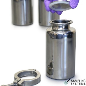 316L Stainless Clamp Top Bottle (250 to 1000ml)