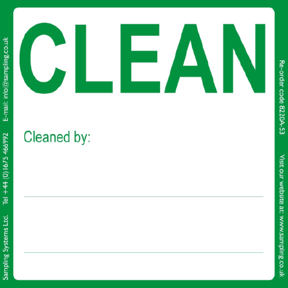 "Clean" Quality Control Labels